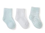 ベアフット ドリームス(Barefoot Dreams) ベビー用靴下3足セット/0-12カ月/BAMBOO CHIC LITE INFANT SOCK SET Blue/ブルー [並行輸入品]