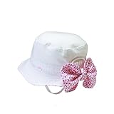 [ミキハウス] MIKIHOUSE 【ミキハウス(ベビー)】 日よけフラップ付き小花柄帽子 〈S-M(44-48cm)〉 42-9104-787 白 M(46-48cm)