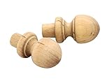 Milescraft 5325 1/4-Inch Wood Finials [並行輸入品]