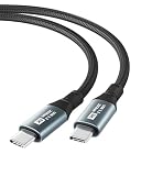 USB-C & USB-C ケーブル 1m YITONGXXSUN 20Gbps高速データ転送 100W 急速充電 8K@60Hz映像出力 USB3.2 Gen2x2 USB Type C ケーブル Thunderbolt 3と互換性あり ナイロン編みスマートフォン・タブレット・パソコン・ゲーム機などのType cポートを搭載したデバイスに対応