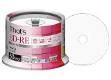 That's BD-RE デジタル放送用 25GB スピンドルケース 50枚 BREV25WWR50B
