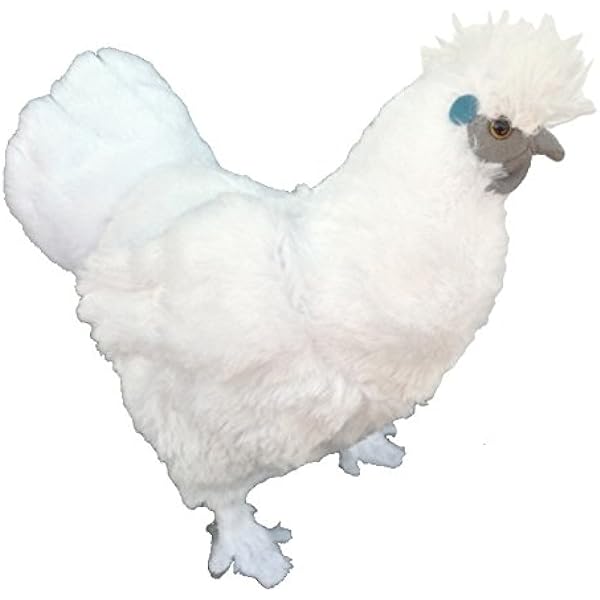 realistic plush chicken