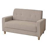 山善(YAMAZEN) コンパクトソファー(幅120) ベージュ  KDS-120(BE)