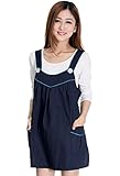 電磁波防止服 電磁波99.9％の遮断率 妊婦 NUOBAOKANG シンプル すっきりしたデザイン 格安 電磁波エプロン 電磁波遮断 F ネイビー