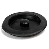 uxcell　シンクゴムカバー　90×13mm　38g　62mm　ブラック　ラバー　脱水