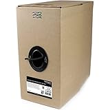 StarTech 1000フィート（304.8メートル）CAT6ケーブル - CMR定格 - 550MHzの/ 1Gbpsのイーサネット - - イーサネットネットワークケーブル（wir6cmrbk） 千フィート 黒