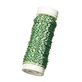 東京堂 資材 カールワイヤー#30 (35m巻き) アップルグリーン AW001950-023