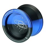 中級者向け ヨーヨー スピンギア V6 ローカス LOCUS バインド 専用モデル (ブルー×ブラック)