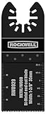 Rockwell RW8929 1-3/8-Inch Sonicrafter Bi-metal and Wood End Cut Saw Blade with Universal Fit System