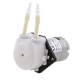 Fenteer 水槽用　分析液用　6V　投与ポンプ蠕動ヘッド　液体ポンプ　全5色 - 白