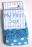 Baby Boy Samuel My First Socks 0-6 Months by Forfun