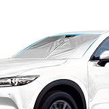 【LFOTPP】マツダ CX-5 KF フロントガラス用 サンシェード 日よけ 日差しカット コンパクト収納 車種専用設計 (マツダ CX-5 KF)
