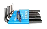 Eklind 1.5-10mm 9本組六角棒レンチ EA573BD-20