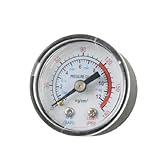 uxcell　コンプレッサーゲージ　空気圧計　測量　　0-180 PSI　1/8" NTP