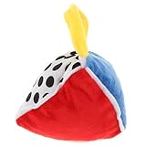 B Baosity 赤ちゃん　虹色　柔らかいぬいぐるみ　三角　ボール　ラトル　早期発達おもちゃ　贈り物　2色 - 三角ラトル