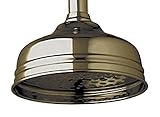 Rohl U.5206EB Perrin and Rowe Single Function Shower Head, 5, English Bronze by Rohl