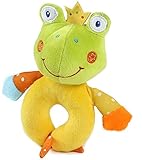 【Ani Mam Kids】 ベビーキッズ 音が鳴る 動物 アニマル人形 ベビー知育 にぎにぎ ふわふわ おもちゃ (ぴょんた)