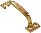 The Hillman Group The Hillman Group 852522 6-1/2 In. Utility Door Pull - Zinc & Yellow Dichromate 1-