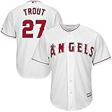 VF Mike Trout Los Angeles AngelsメンズBig & TallレプリカCool Base Player Jersey XLT