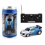 プラスチック製のミニ缶 RC カー バッテリー式ミニ RC カー LED ライト マイクロ レーシング カー 障害物付き キッズ ボーイズ用