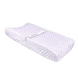 Just Born Valboa Changing Pad Cover, Hampton Lilac by Just Born