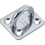 TRUSCO(トラスコ) アイプレート ステンレス製 4mm 1個入 TIP-4