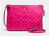 Coachカバン35454 CROSSBODY IN SIGNATURE NYLON PINK [並行輸入品]