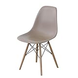 (2脚セット）東谷 パーソナルチェア 〔Gelee〕ジュレ 木製（天然木） CL-794BR ブラウン