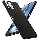MOTO G64 5G/G64Y 5G ケース 耐衝撃 シリコン TPU モトg64/g64Y カバー 薄型 軽量 柔軟 磨り表面 衝撃吸収 指紋防止 ワイヤレス充電対応 ストラップホール付き 指紋防止 防塵 耐久 携帯便利 ブラック 125-G64-02