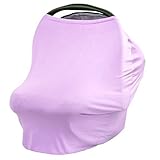 JLIKA Baby Car Seat Covers - Stretchy Infant Canopy and Nursing cover for breastfeeding newborns inf