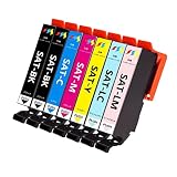 エプソン用 インクカートリッジ SAT epson用 SAT-6CL 7本セット(6色セット+黒1本)互換インクさつまいも サツマイモ対応機種: EP-712A EP-713A EP-714A EP-715A EP-812A EP-813A EP-814A EP-815A