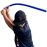 パターマット工房 青いしなルンです しなるスイング練習棒 90cm・500g B:ストレート梱包 宅配便発送 スイング練習器具 しなるんです タメ しなり shinarundesu-taku