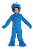 Disguise 76873M Cookie Monster Extra Deluxe Plush Costume, Medium (3T-4T) by Disguise