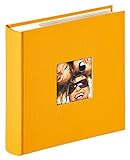 walther design Fun Memo Slip-in Album for 200 Photos of 10 x 15 cm Size, Textured Paper, Maize Yello
