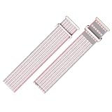 [Amazfit] 純正 ナイロン 替えバンドActive 2/ Active/GTR Mini/GTS 4 / GTS 4 Mini (ソフトローズ, 20mm)