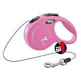 フレキシ (flexi) ニュークラシック コード XS(8kg未満) 3m ピンク [犬用リード]