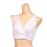 ローズマダム ママブラ 授乳兼用ブラジャー マジックテープ クロスオープンタイプ ピンク M 112-6604-01