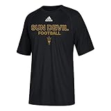 Adidas Arizona State University Youth Short Sleeve Football Tee L
