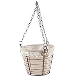 【ノーブランド品】鉄　貯蔵バスケット　ハンガー　フラワーホルダー　スタンド　ラック　家庭　菜園　装飾