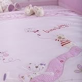 Izziwotnot Baby Fleur Cot Bed Quilt by Izziwotnot