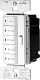Eaton PT18M-W-K 1800-Watt 15-Amp 125-Volt 5-Button Minute Timer with Auto- Off, White [並行輸入品]