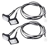 TRZX RC LED ランプ サイド ライト 1/14 タミヤ スカニア R620 R470 RC トラック アクセサリー用 (ホワイトハウジング)