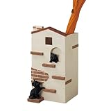 傘たて 傘立て アンブレラスタンド 傘立て 黒ねこ 受け皿付 SR-0864