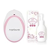 胎児超音波心音計 エンジェルサウンズ Angelsounds JPD-100S mini (ピンク+妊娠線予防クリーム)