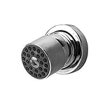 Whitehaus WHAC07-POCH Showerhaus 5 5/8-Inch Single Body Spray with 24 Powerful Spray Jets and Swivel