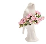 Chive Nature Porcelain Bird Vase [並行輸入品]