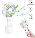【 タービンエンジン採用、強力な風量＆超サイレント】携帯扇風機 静音 大容量バッテリー採用 手持ち 扇風機 usb 扇風機 卓上 扇風機 卓