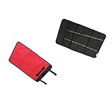 GRALARA2個入り　お買い得　22個ポケット　収納用　キャリーバッグ　レッドとブラック　ハードウェアツール用