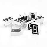 LEDデジタルチューブ，SODIAL(R) 10ｘ共通カソード10ピン　1ビット7セグメント0.56"　赤いLEDディスプレーデジタルチューブ