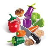 Hape(ハペ) サクッとおやさいセット 3才以上 木製 おままごと おもちゃ E3161